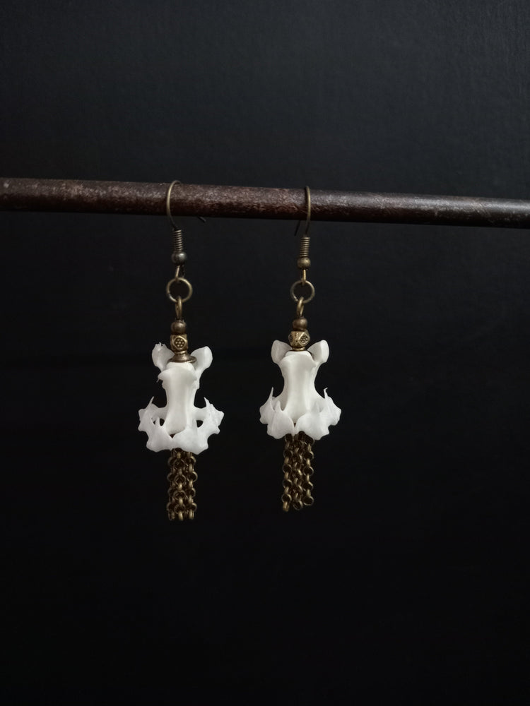 Dangly Bones: Bone Earrings