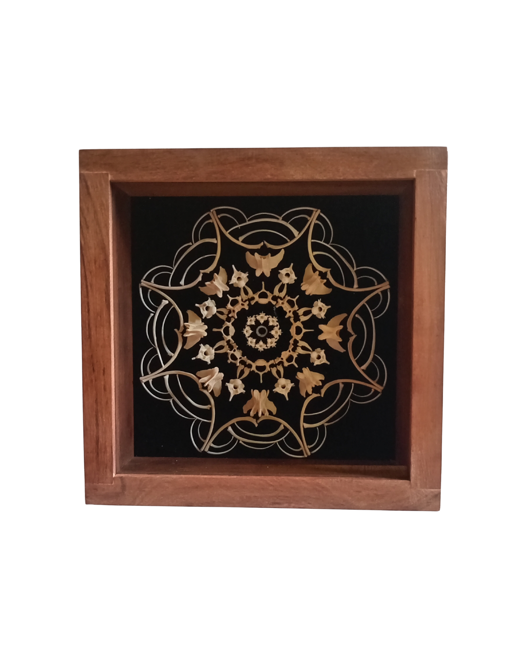 Snake and Mongoose Bone Mandala