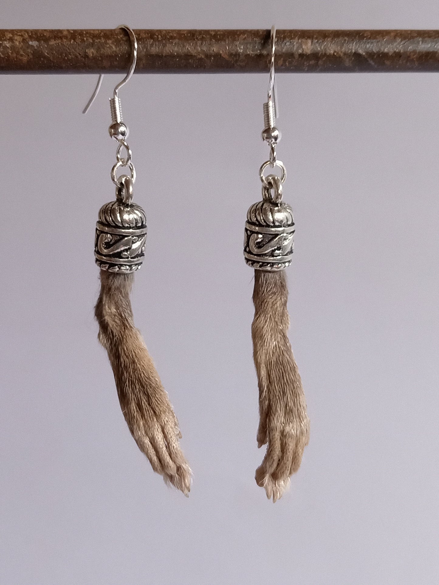 Rat Paw Earrings