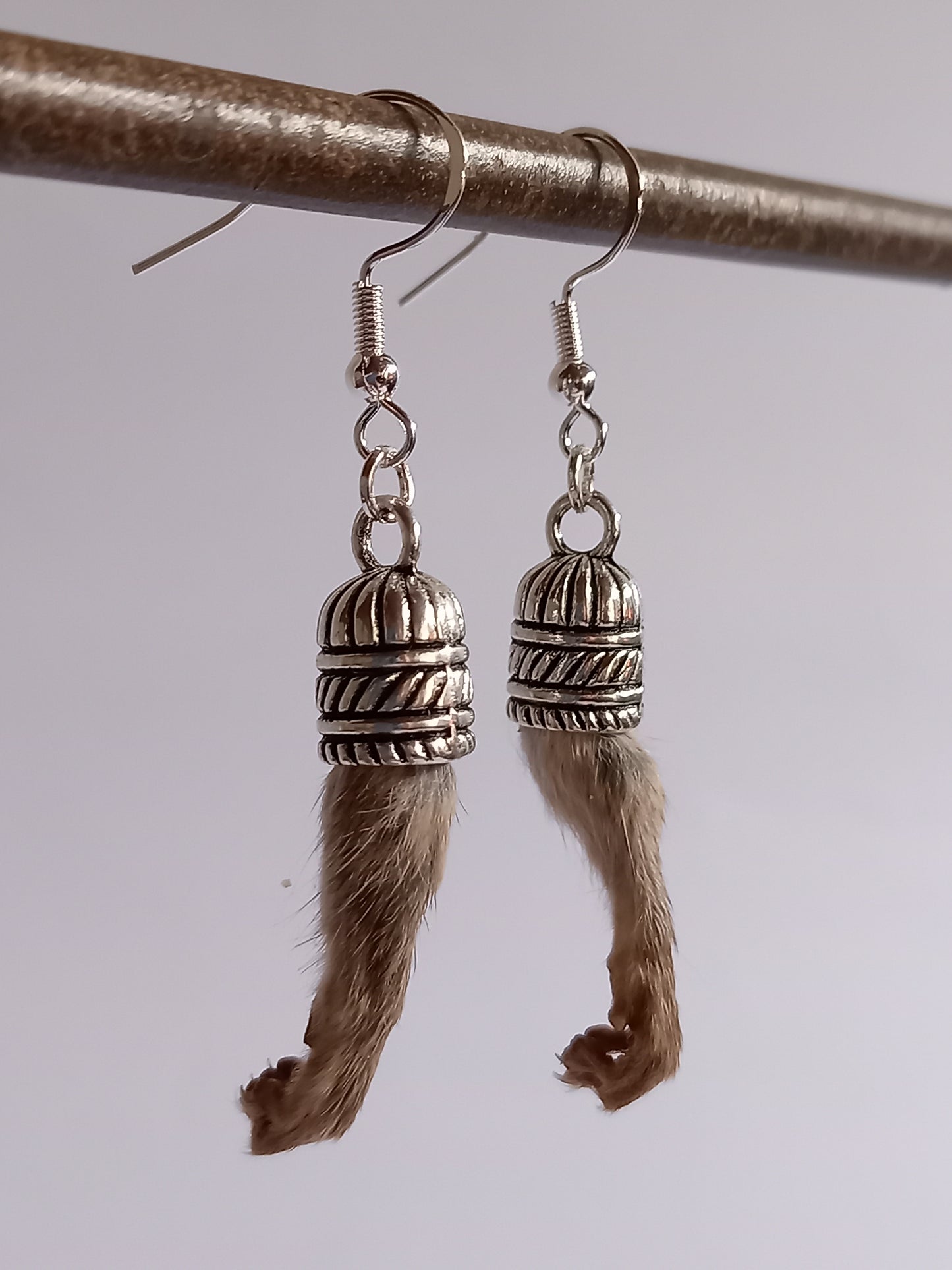 Rat Paw Earrings