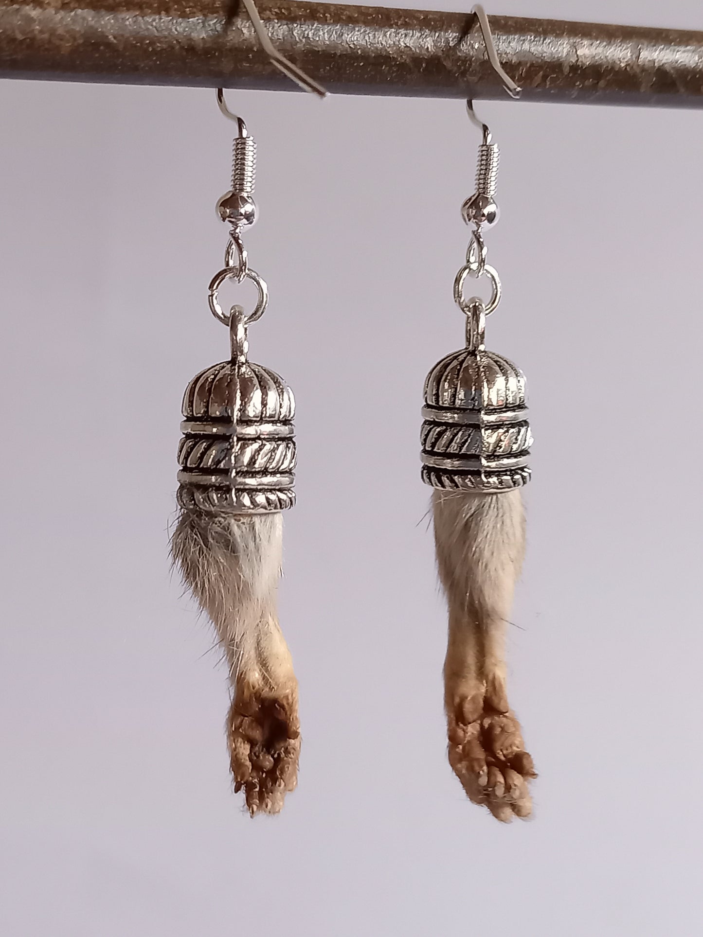 Rat Paw Earrings