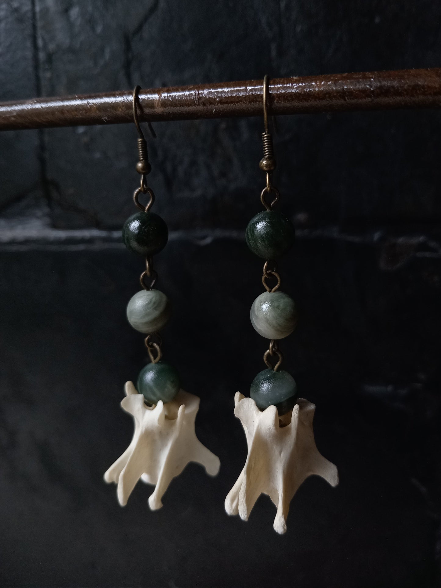 Monkey Bone Earrings