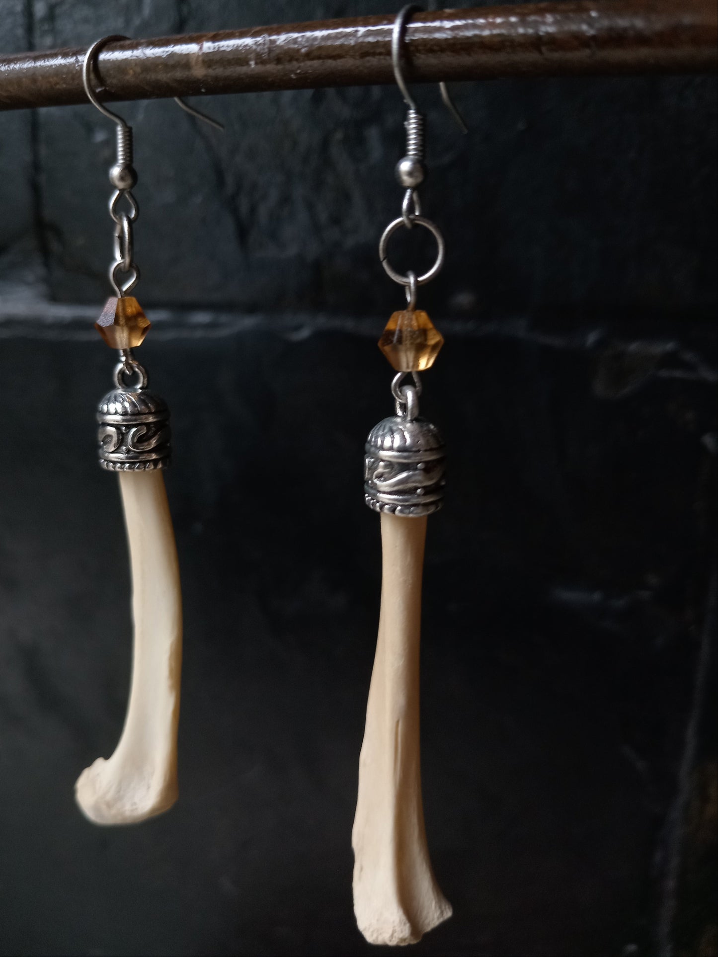 Monkey Bone Earrings