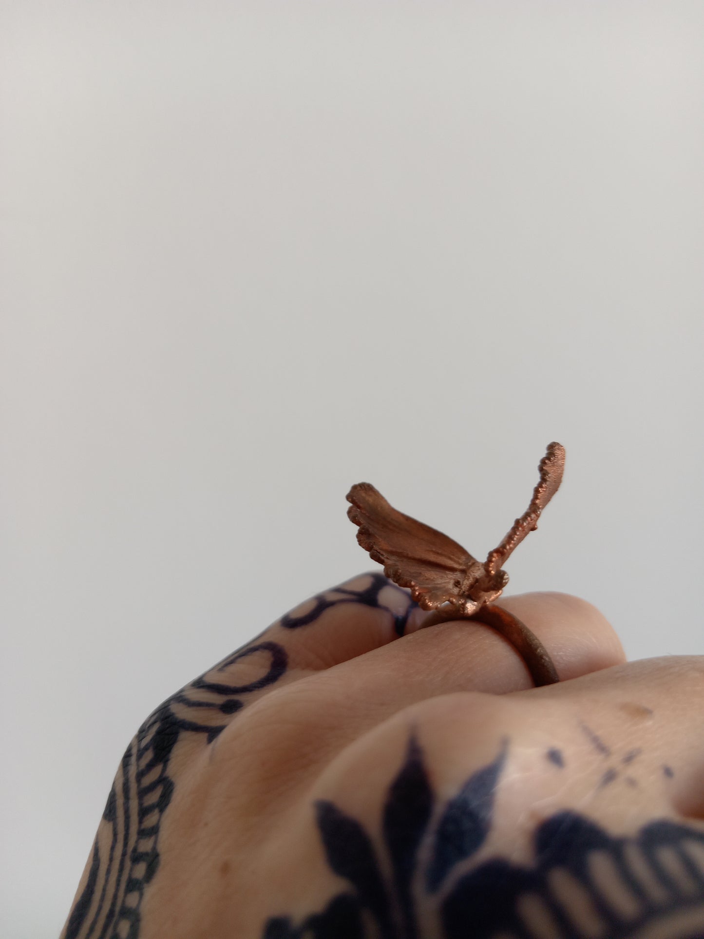 Butterfly Copper Ring