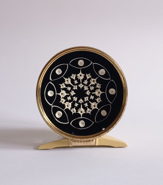 Bone Mandala Clock