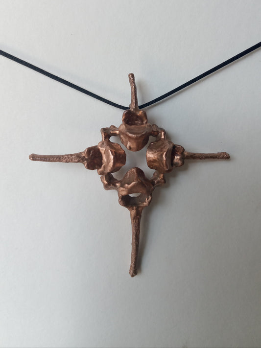 Bone Cross, Rabbit Vertebra