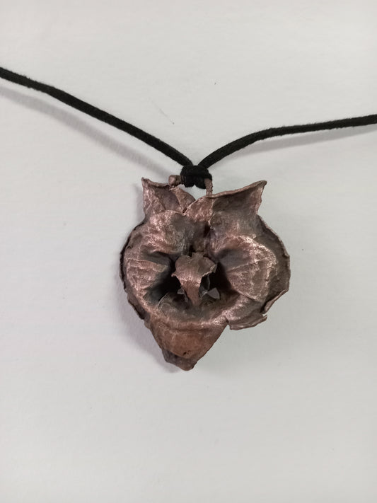 Moody Orchid Pendant