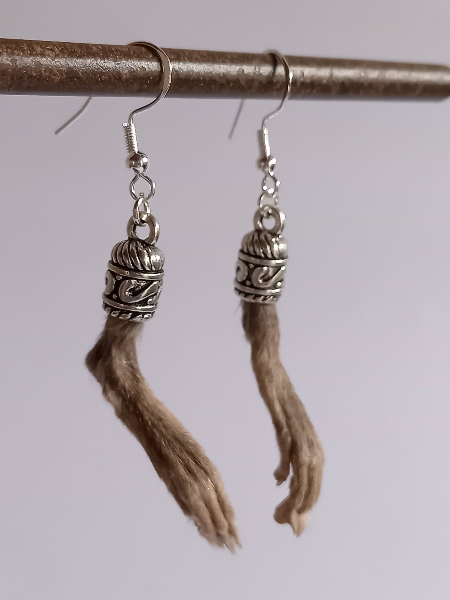 Rat Paw Earrings