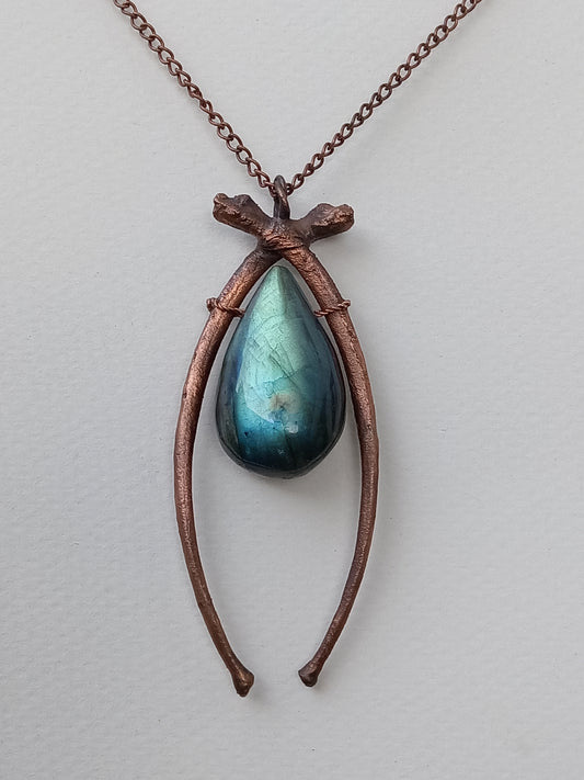 Snake Ribs with Labradorite