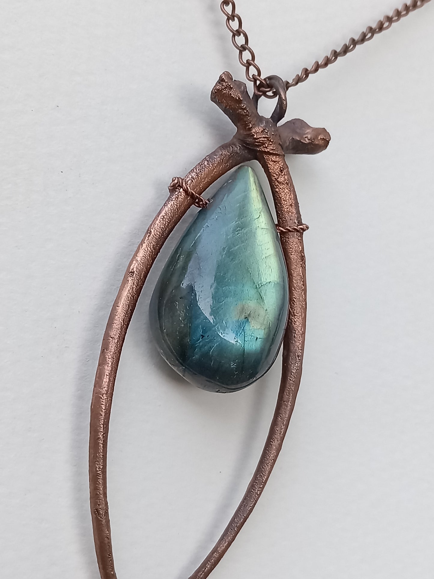 Snake Ribs with Labradorite