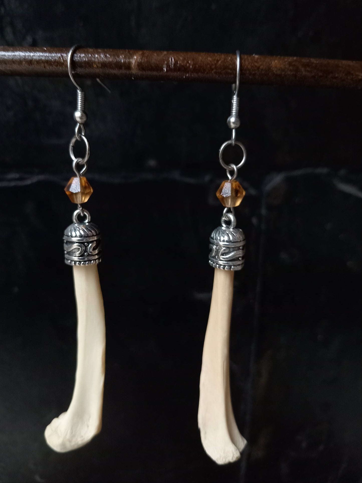Monkey Bone Earrings