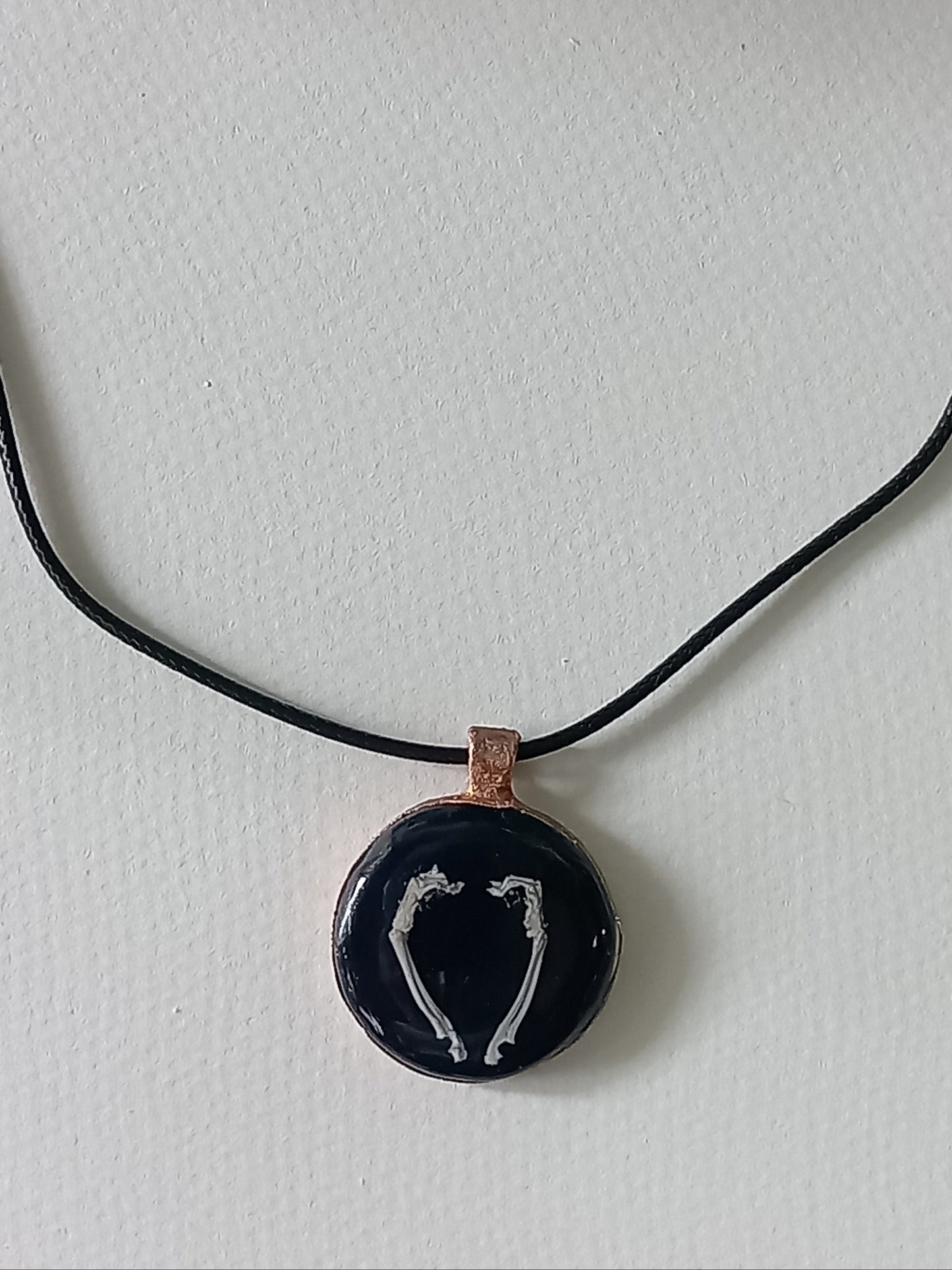 Mouse Forearm Bone Resin Pendant