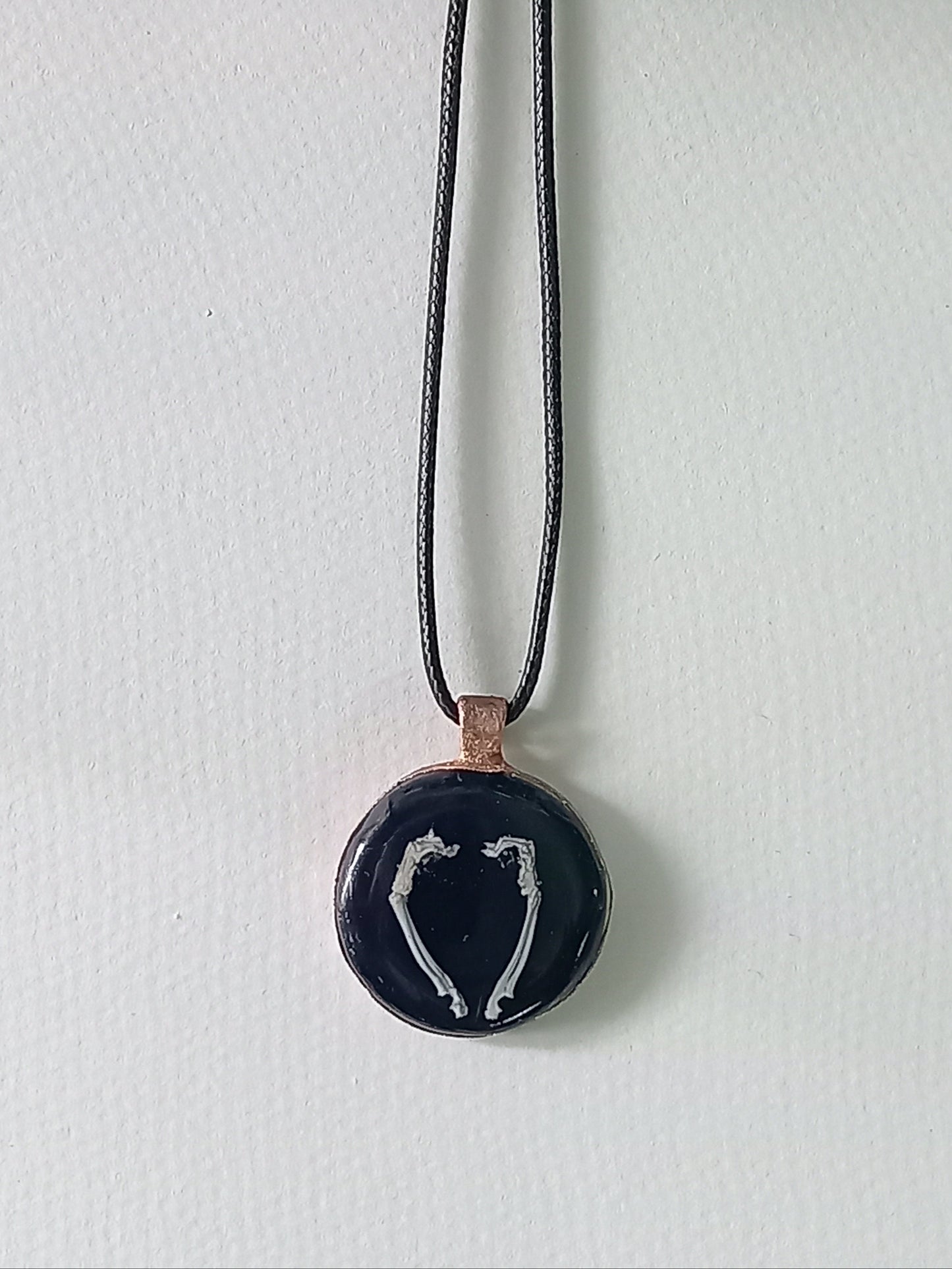 Mouse Forearm Bone Resin Pendant