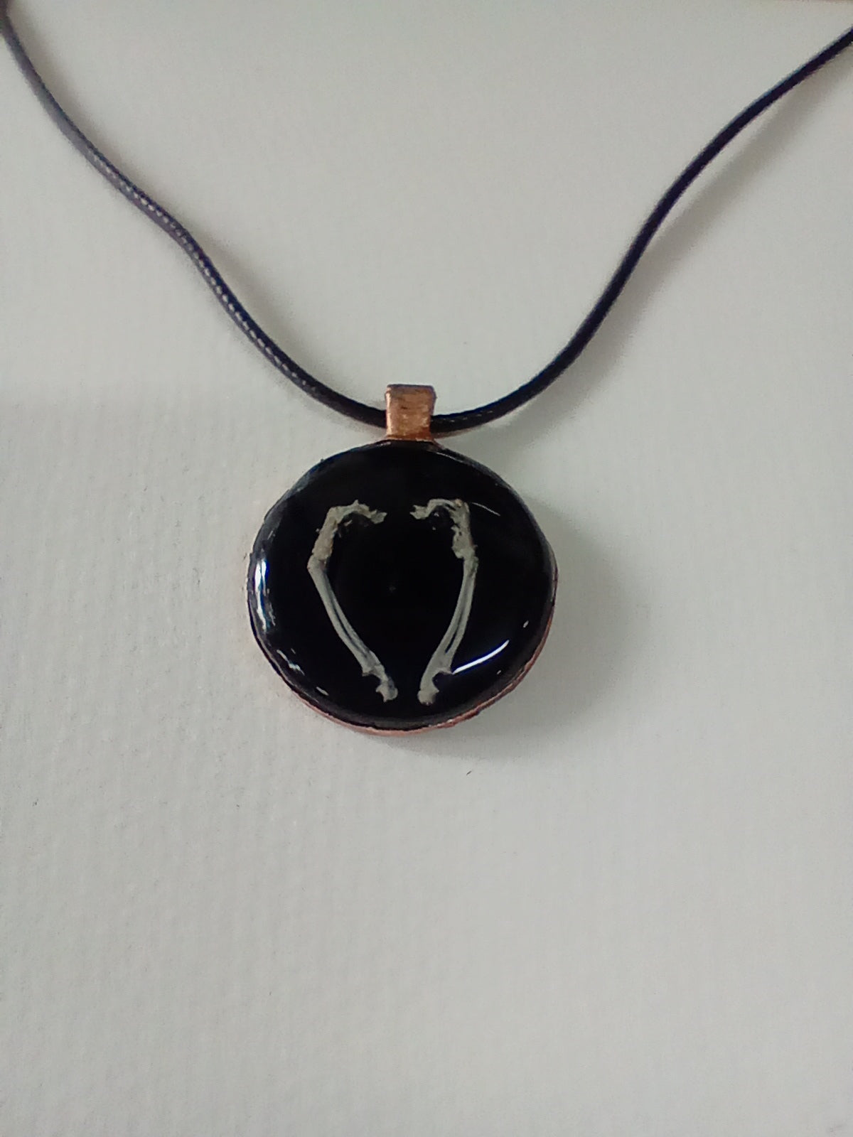 Mouse Forearm Bone Resin Pendant