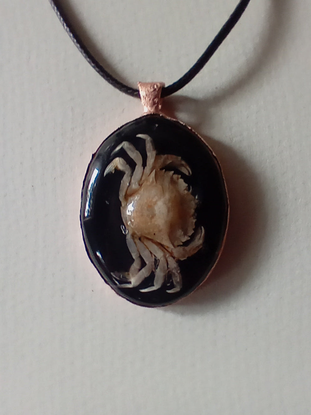 Crab Resin Pendant