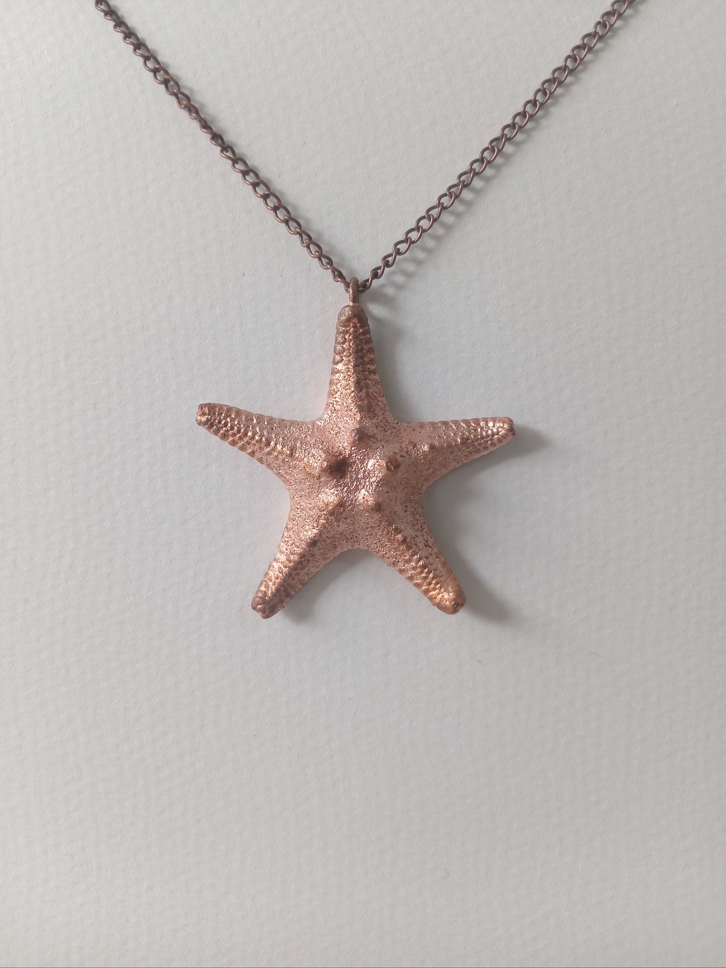 Electroformed Copper Starfish