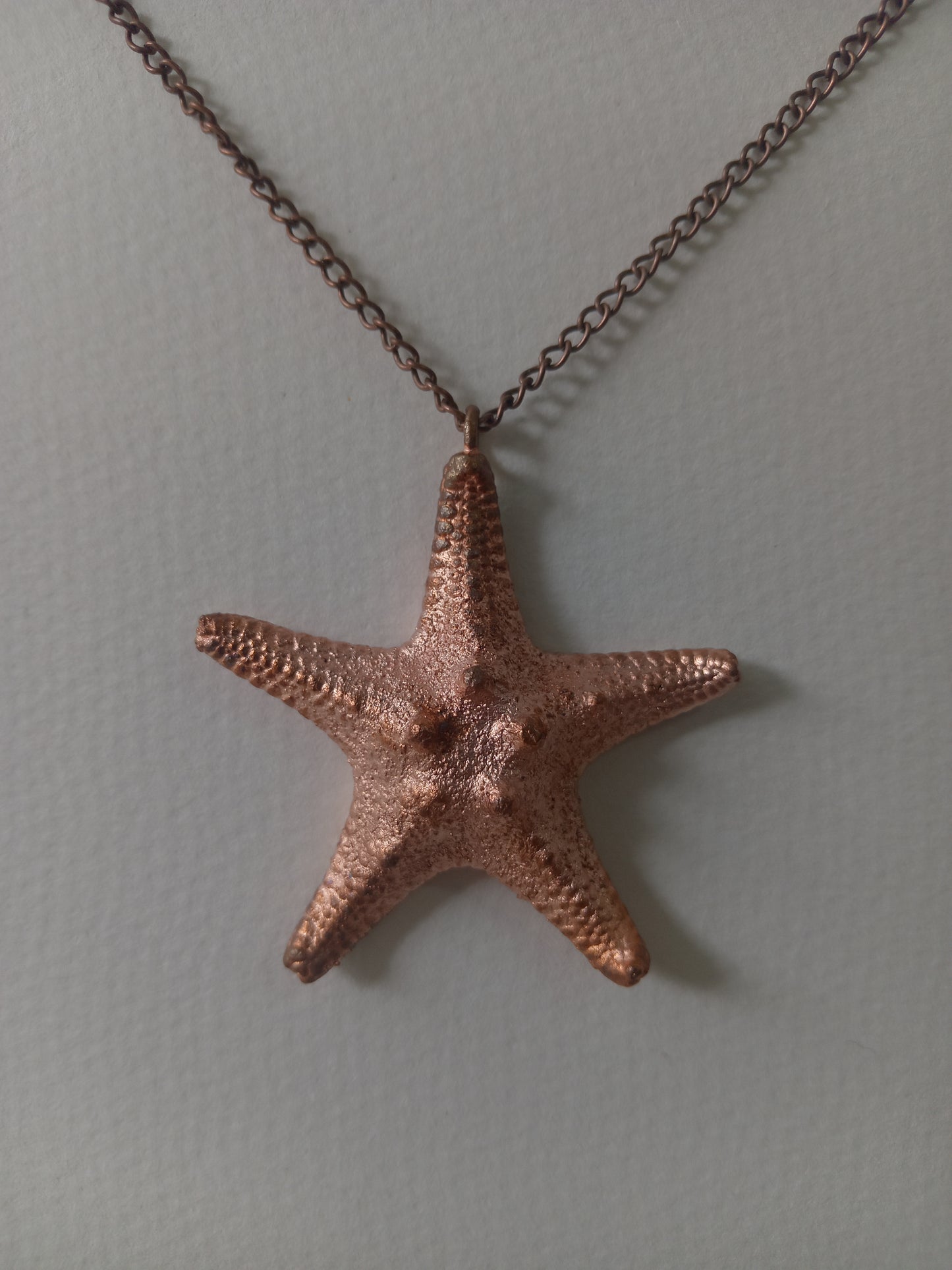 Electroformed Copper Starfish
