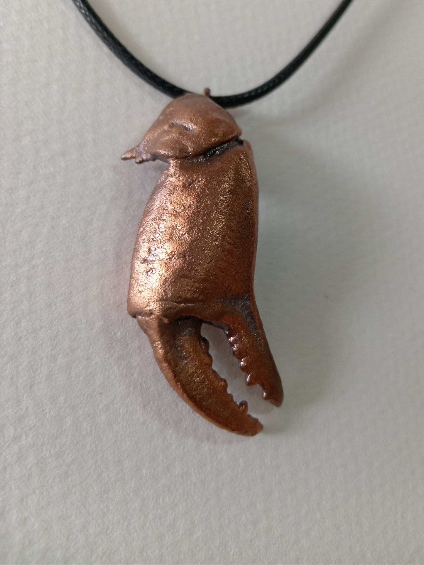 Electroformed Crab Claw