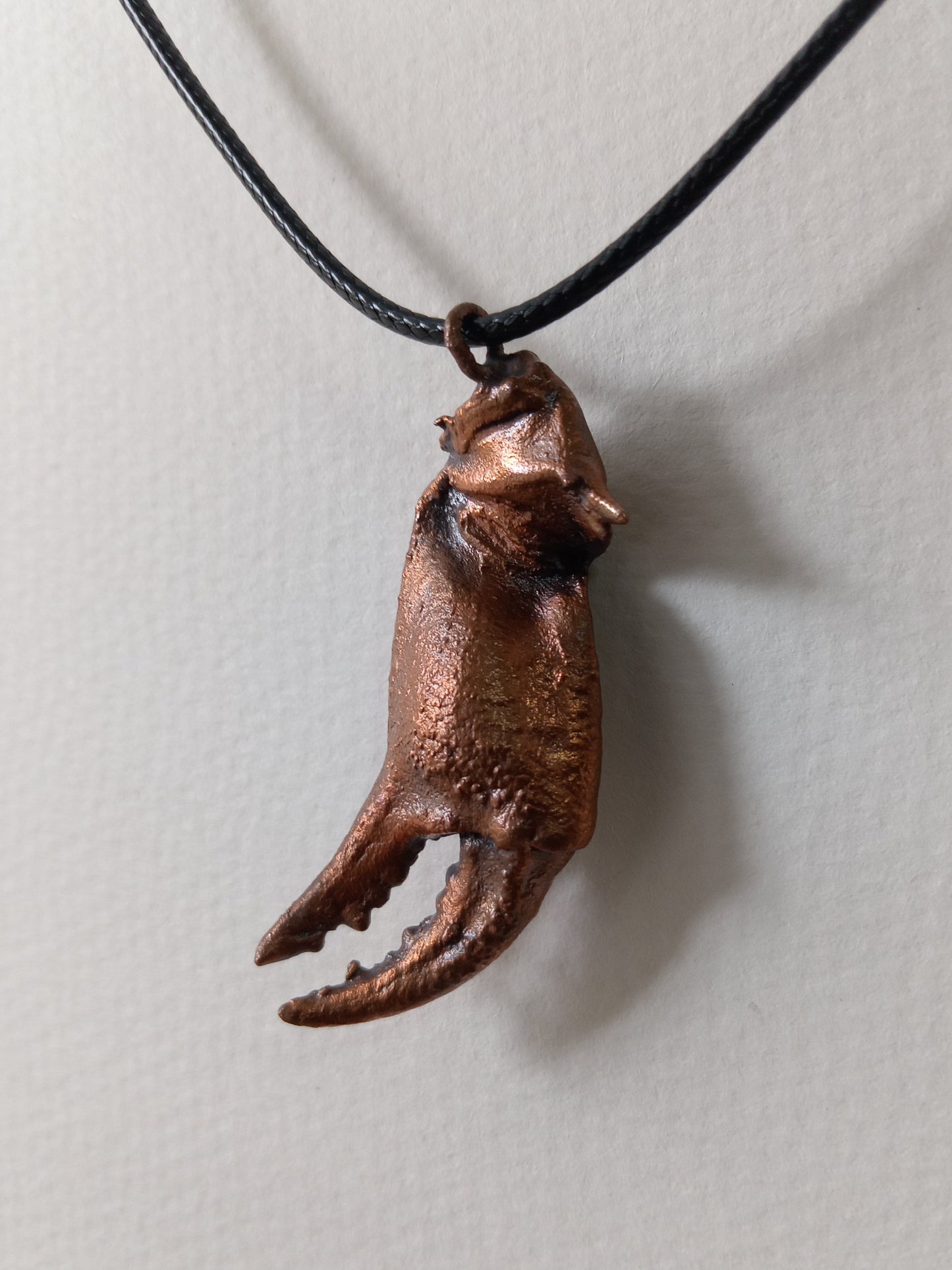 Electroformed Crab Claw
