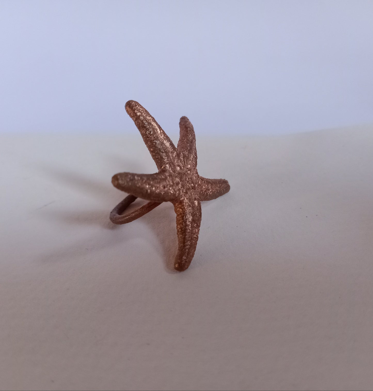 Star Fish Copper Ring