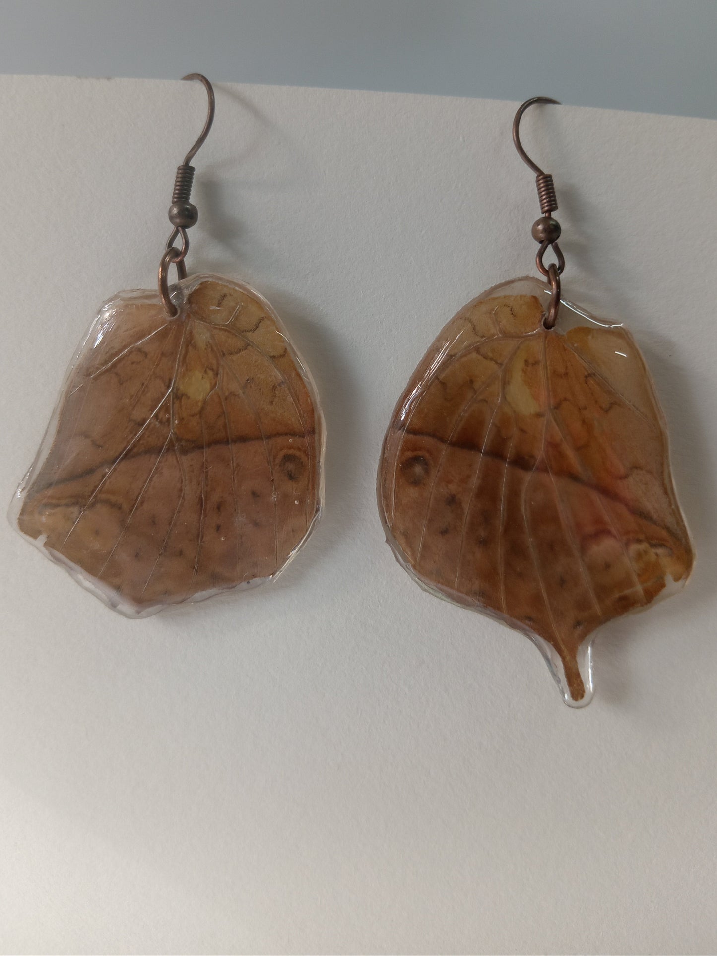 Autumn Leaf Butterfly Earrings