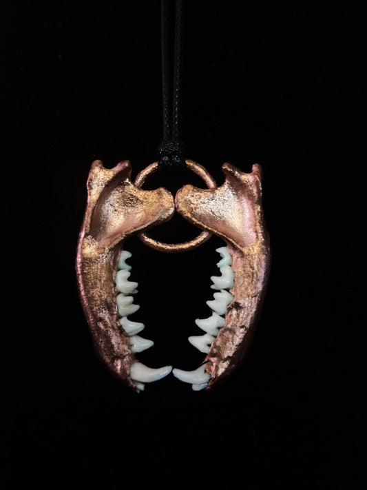 Mongoose Mandibles in Copper