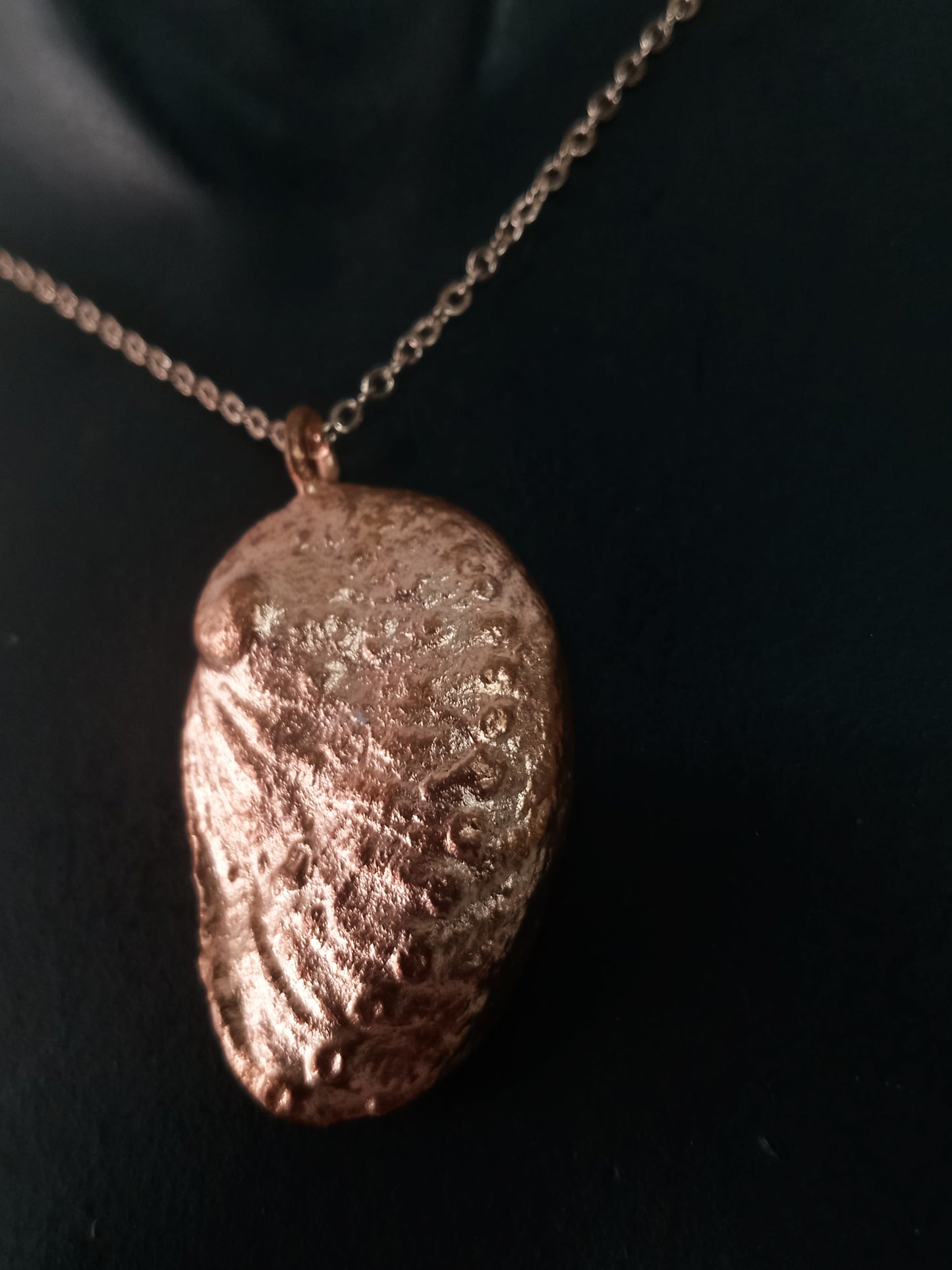 Abalone Copper Pendant