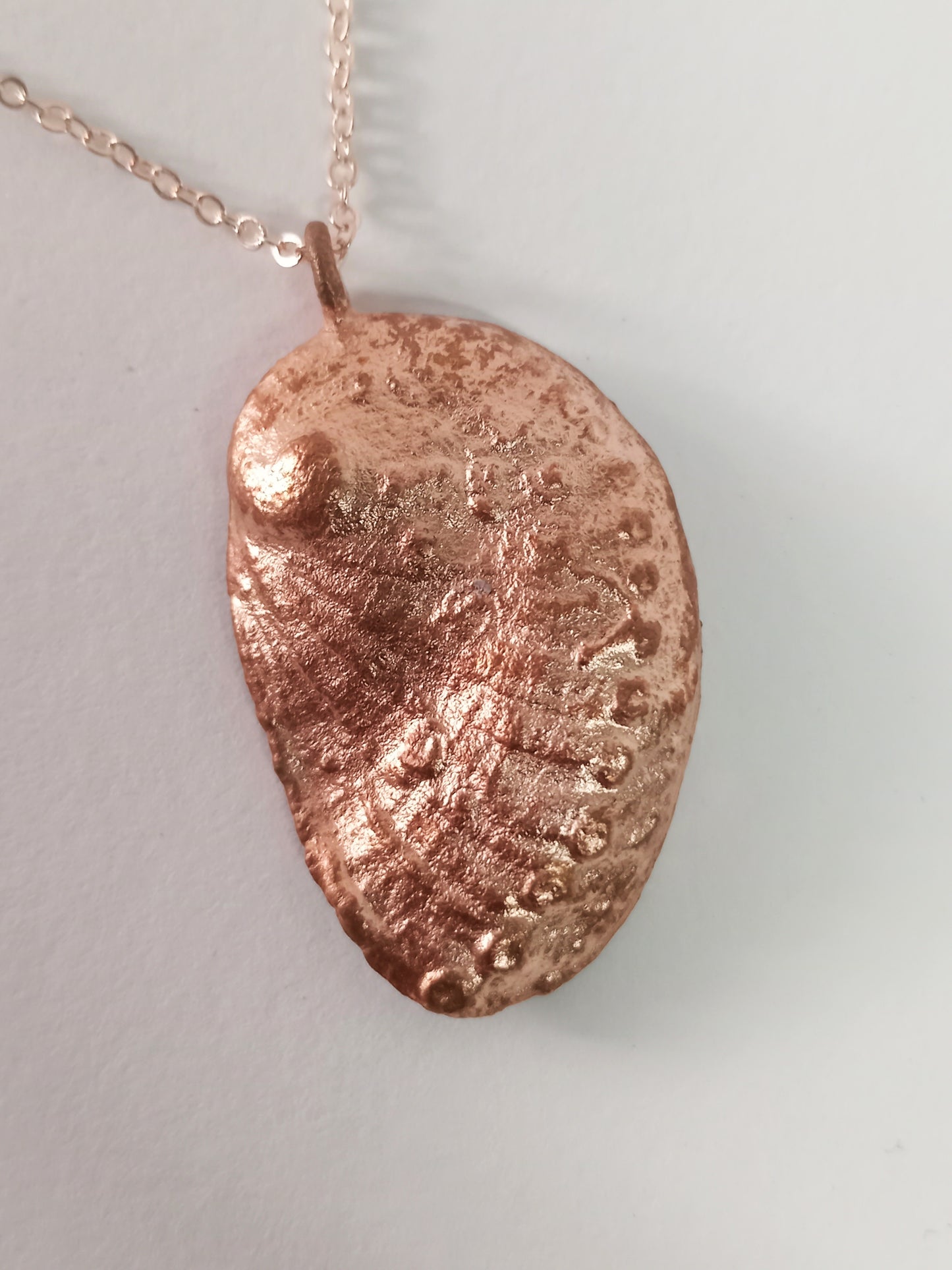 Abalone Copper Pendant