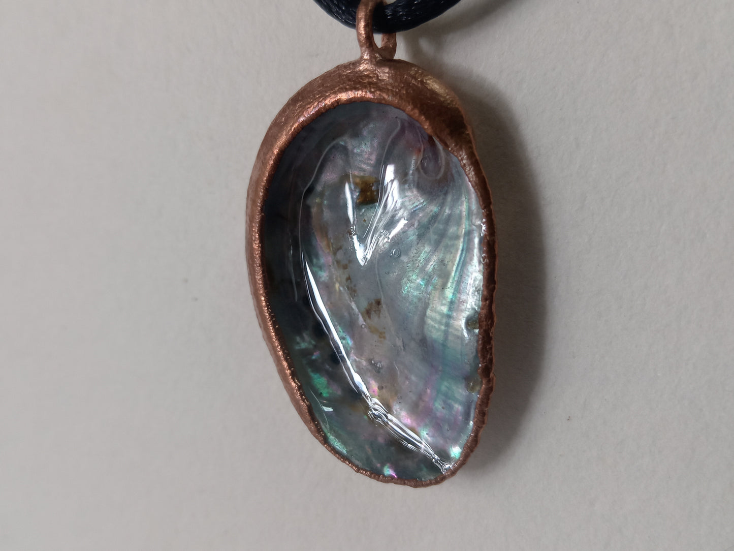 Abalone Copper Pendant