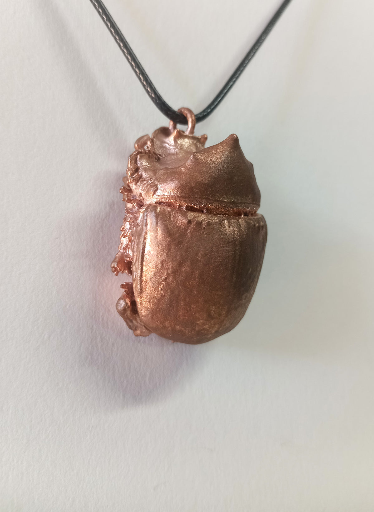 Copper Electroformed Beetle