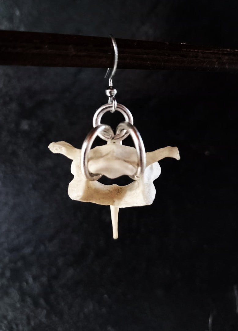 Mismatched Monkey Bone Earrings