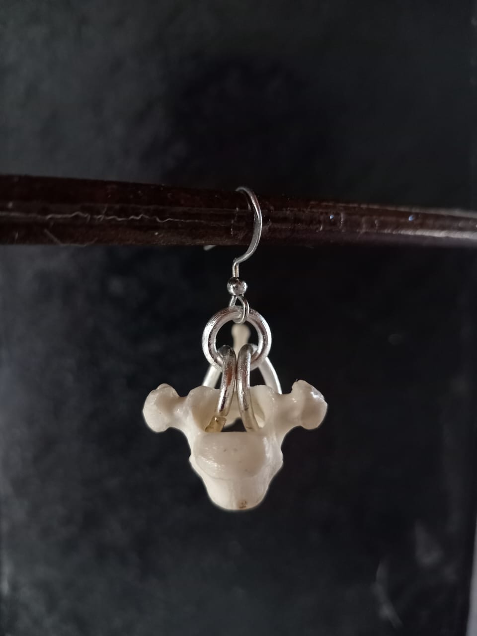 Mismatched Monkey Bone Earrings