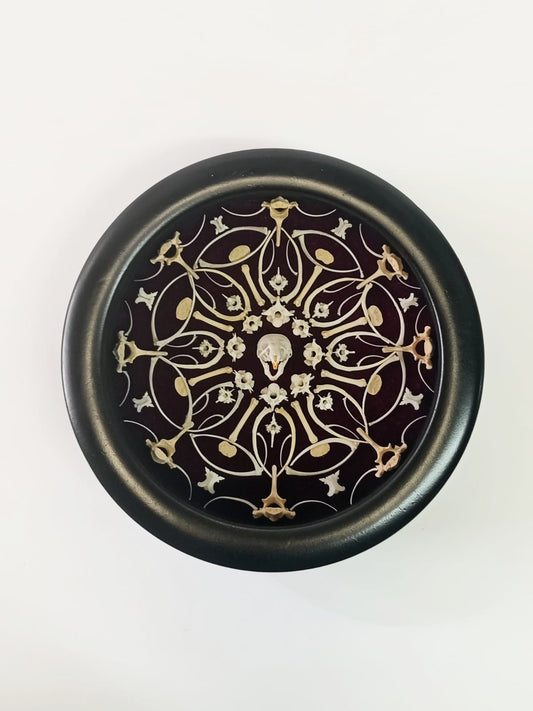 Snake & Mongoose Bone Mandala